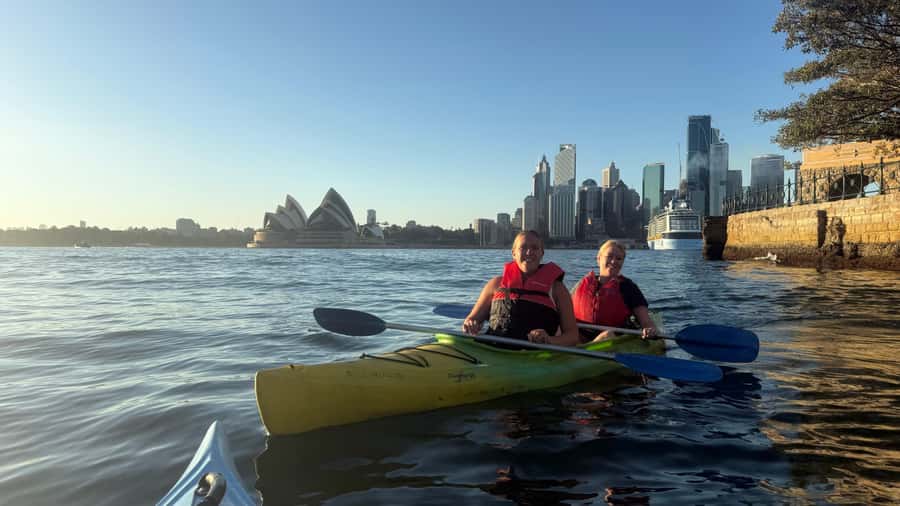 Sydney Sunrise Private Kayak – Opera House & Harbour Bridge - The protected paddling plan: calm water, iconic views