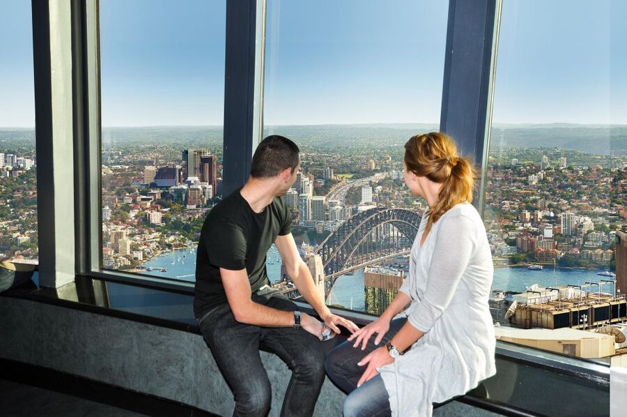 Sydney Tower Eye: Entry with Observation Deck - Add-ons in the same complex: SEA LIFE Sydney and Skywalk