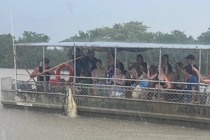 The Croc Bus to the Famous Jumping Crocodile Cruise - Fogg Dam Conservation Reserve: wetlands wildlife with a calmer tempo