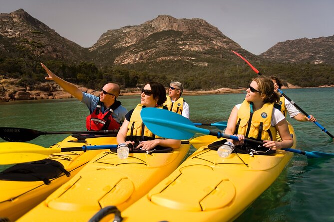 The Freycinet Paddle - Midway break on the coast: hot drink, gourmet cookie, and reset energy