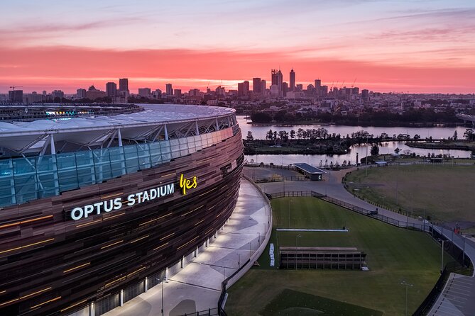 The Optus Stadium Tour - Media and broadcast zones: how the match becomes content