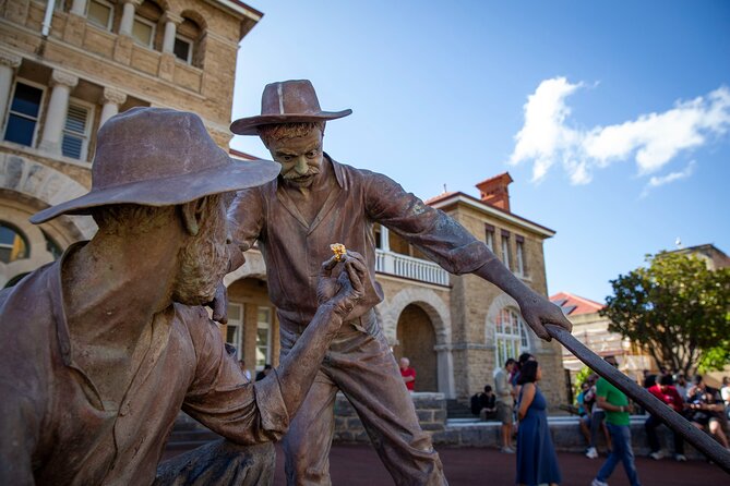 The Perth Mint Gold Tour - Hands-on moment: handling bullion worth serious money