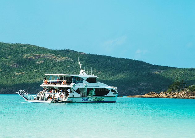 Whitehaven Beach Morning or Afternoon Tour - Stop 1, Cruise Whitsundays: check in, then enjoy the momentum
