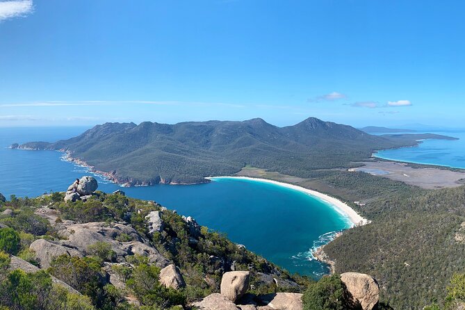 Wineglass Bay & Freycinet NP Full Day Tour from Hobart via Richmond Village - Cape Tourville Lighthouse: short walk, big cliff energy