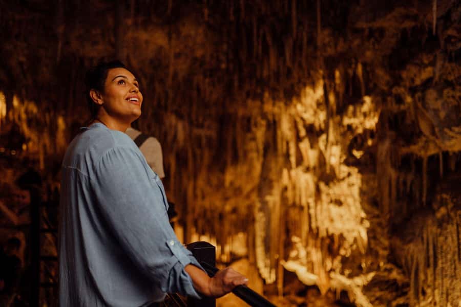 Yallingup: Ngilgi Cave Ancient Lands Experience - Stairs, narrow passages, and who should go (and who shouldn’t)