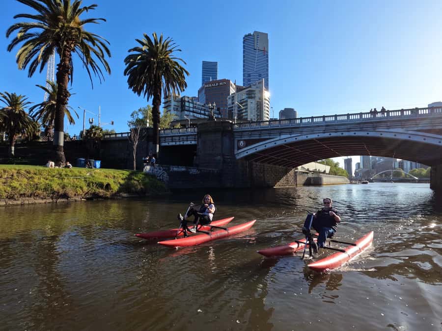 Yarra River, Melbourne Waterbike Tour - Who this tour suits best, and the limits you must check