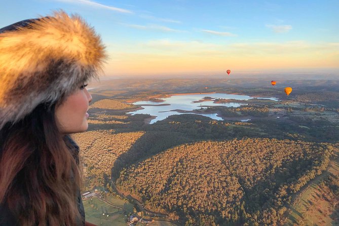 Yarra Valley Sunrise Balloon Flight with GoPro Photos - In the sky for about one hour: How wind shapes what you see