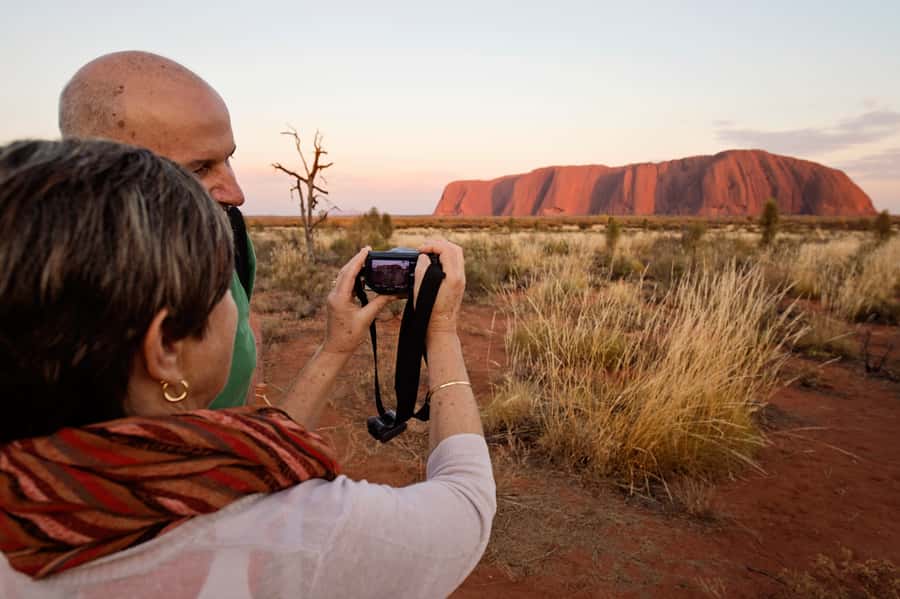 Yulara: Uluru Sunrise and Kata Tjuta Day Trip by Bus - The coach ride and the tea: why the timing matters